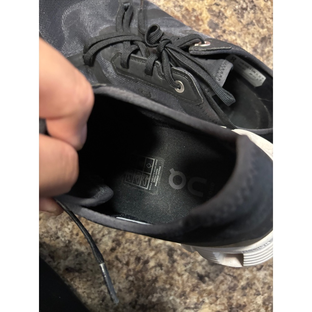 On Cloud X Womens Running Shoes Black Asphalt 3WD30300299 US 8.5 EU 40 - Picture 11 of 11